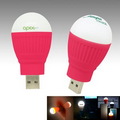 Light Bulb USB LED Light-Magenta
